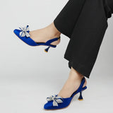 Bow Strap Heels – Elegant High-Heel Sandals with Bow Detail for Women