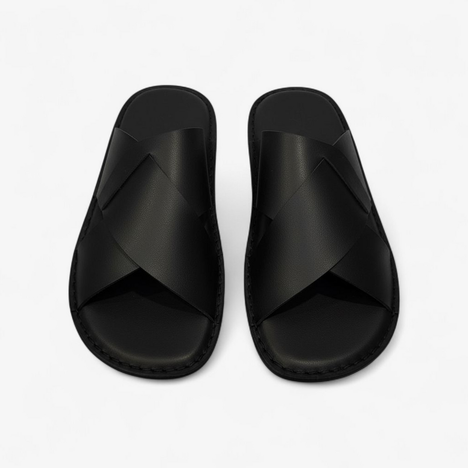Handmade Leather Slippers (TC-63)