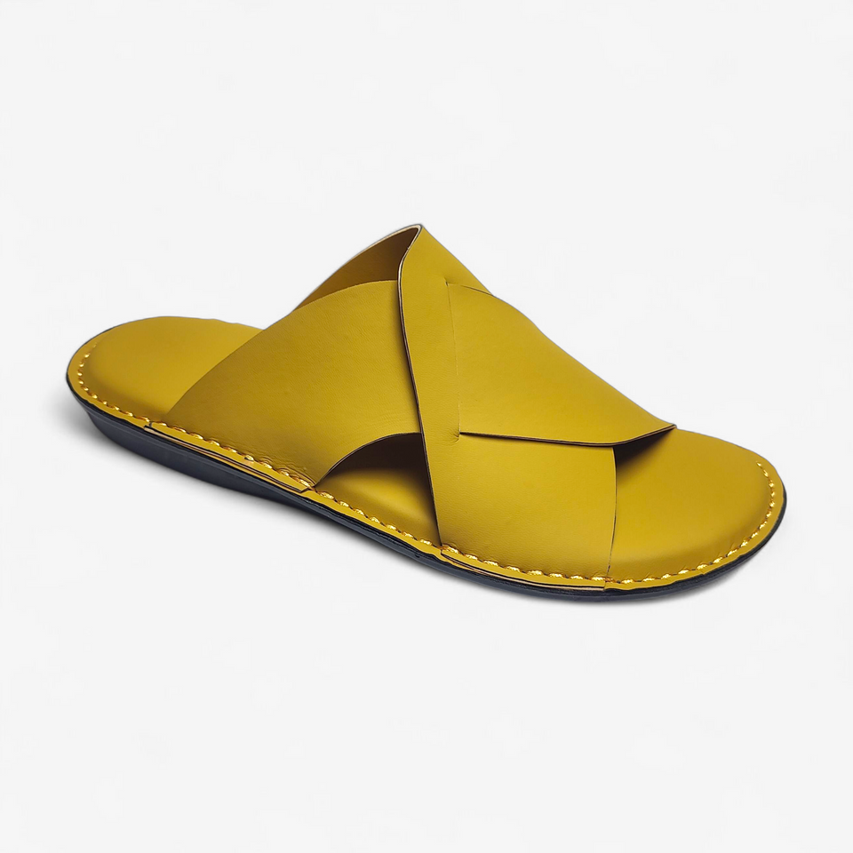 Handmade Leather Slippers (TC-62)